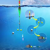 Fishing Rod Set – Automatic Depth-Finding, 100m Line & Glow Float