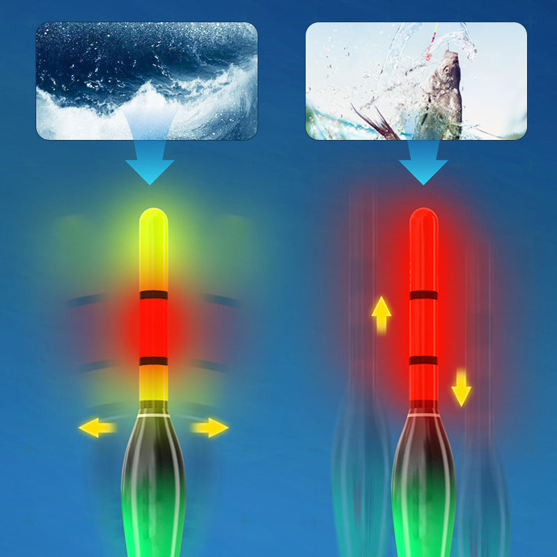 Fishing Rod Set – Automatic Depth-Finding, 100m Line & Glow Float