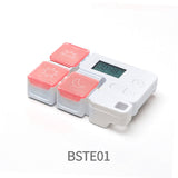 Digital Pill Box with Timer – 4 Daily Alarms, Large LCD, Removable Compartments