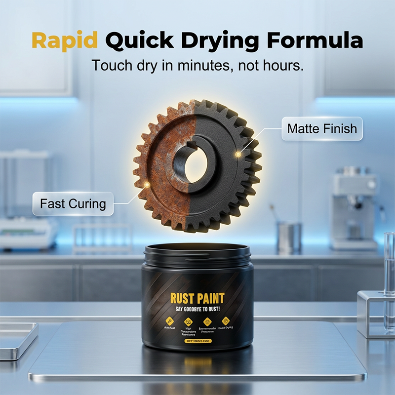 Metal Rust Converter with Brush – 100g, Fast-Drying, UV & Weather Resistant
