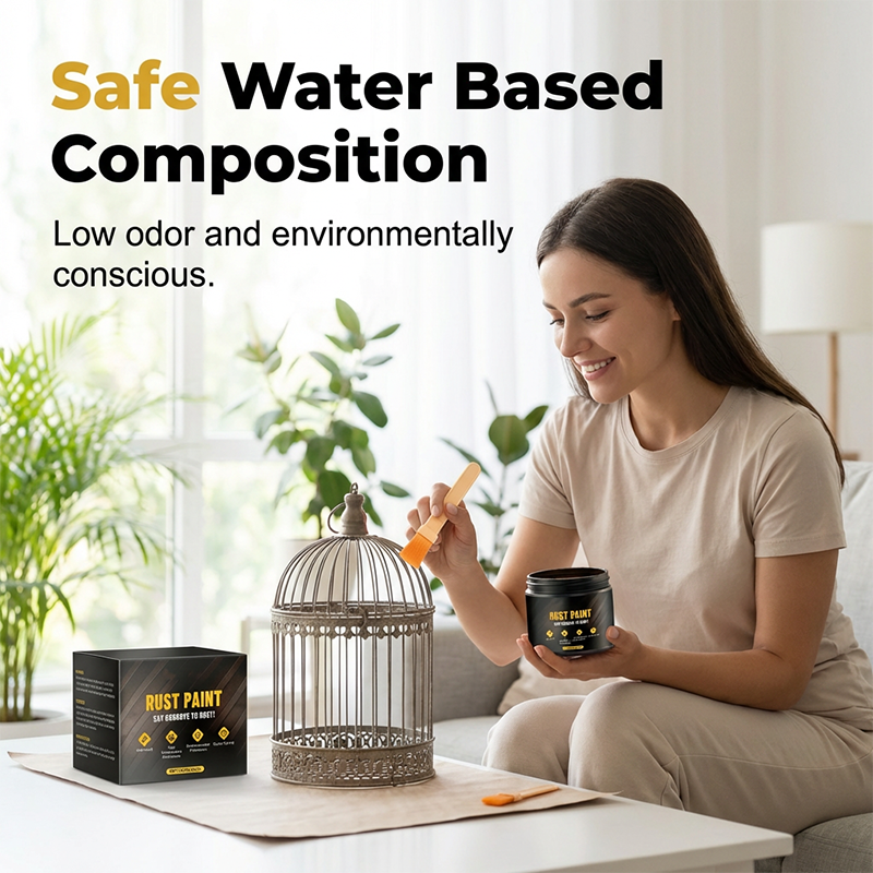 Metal Rust Converter with Brush – 100g, Fast-Drying, UV & Weather Resistant