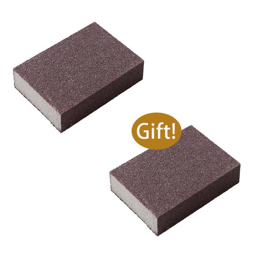 Aluminium Oxide Scouring Sponge – Heavy-Duty, Removable Handle & 5-Pack