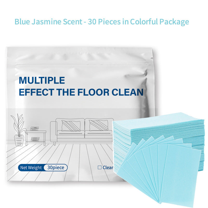 Concentrated Floor Cleaning Tablets – 30-Pack, 5 Colors & Multi-Surface