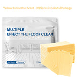 Concentrated Floor Cleaning Tablets – 30-Pack, 5 Colors & Multi-Surface