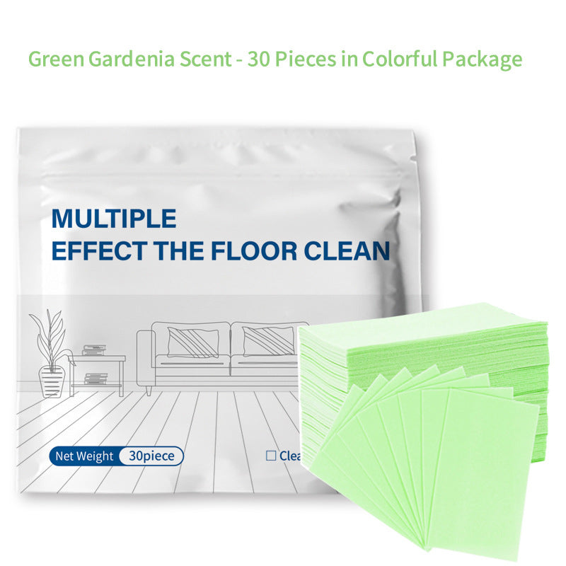 Concentrated Floor Cleaning Tablets – 30-Pack, 5 Colors & Multi-Surface