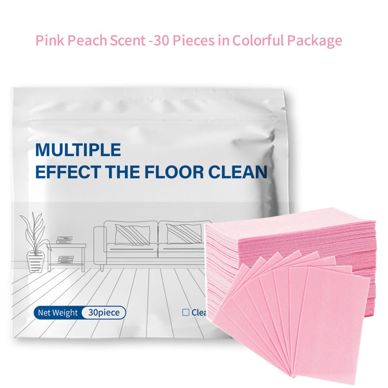 Concentrated Floor Cleaning Tablets – 30-Pack, 5 Colors & Multi-Surface
