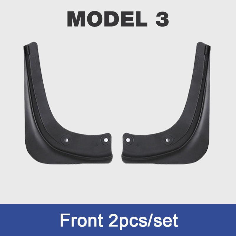 Car Fender Mud Flaps – TPE Material, Black & Tesla Model 3/Y Compatible
