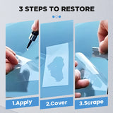 Windshield Glass Repair Kit – UV Resin, Injection Tool & Weatherproof Cure