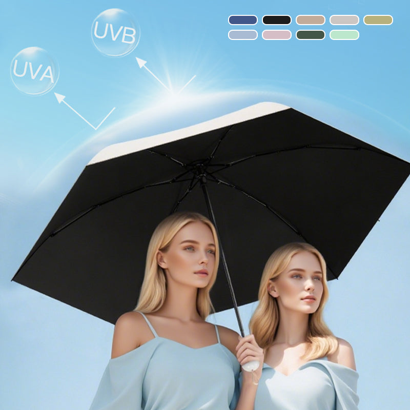 Capsule Pocket Umbrella – UPF50+ UV Protection, Windproof & Compact