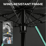 Capsule Pocket Umbrella – UPF50+ UV Protection, Windproof & Compact