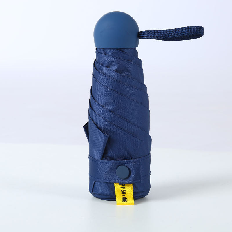 Capsule Pocket Umbrella – UPF50+ UV Protection, Windproof & Compact