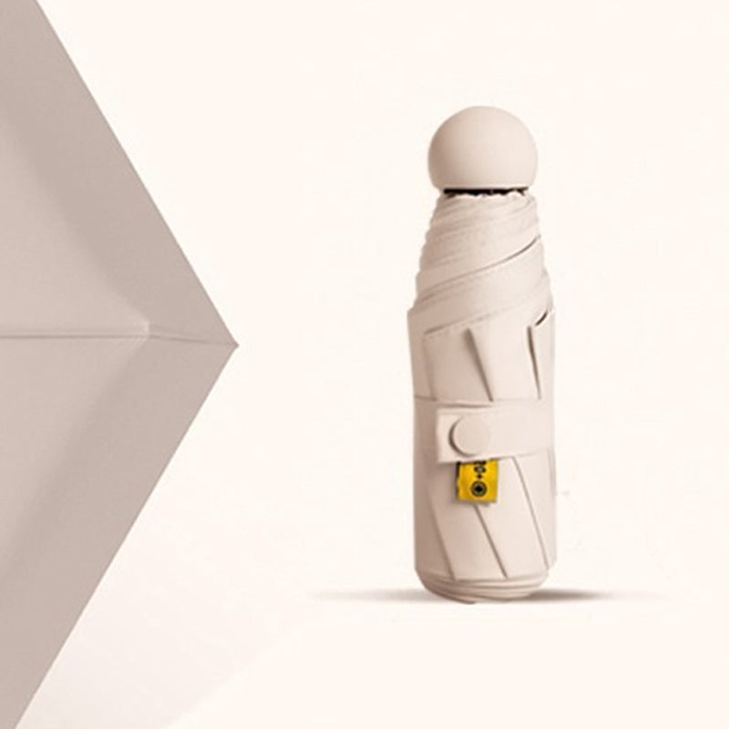 Capsule Pocket Umbrella – UPF50+ UV Protection, Windproof & Compact