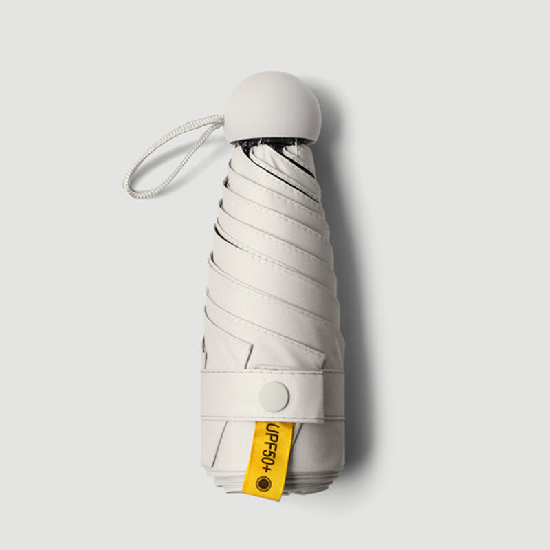 Capsule Pocket Umbrella – UPF50+ UV Protection, Windproof & Compact