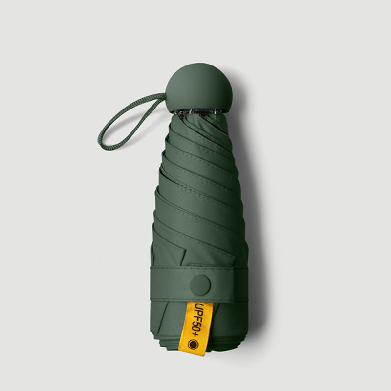 Capsule Pocket Umbrella – UPF50+ UV Protection, Windproof & Compact