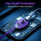 Inductance Tester for Mainboard Diagnosis – LED Indicator, USB-C & 86×22mm PCB Probe