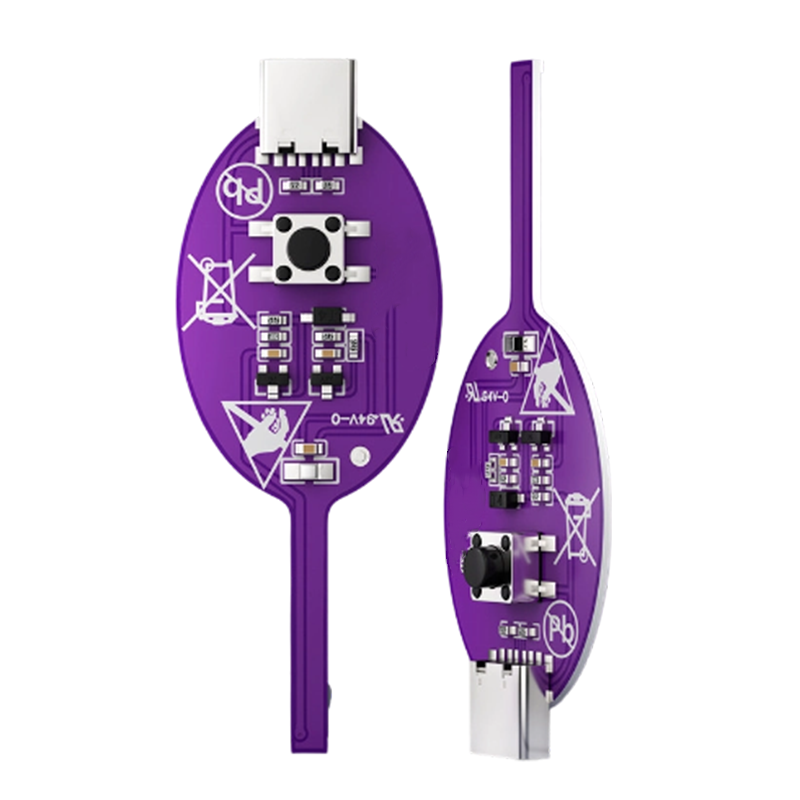 Inductance Tester for Mainboard Diagnosis – LED Indicator, USB-C & 86×22mm PCB Probe
