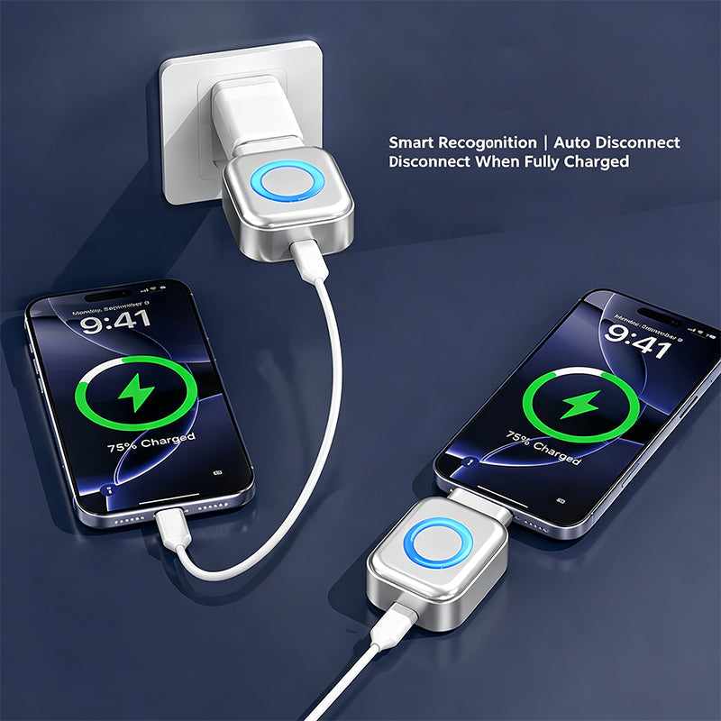 USB-C Wall Charger – 140W PD3.1, Auto Shut-Off & Smart LED Indicator