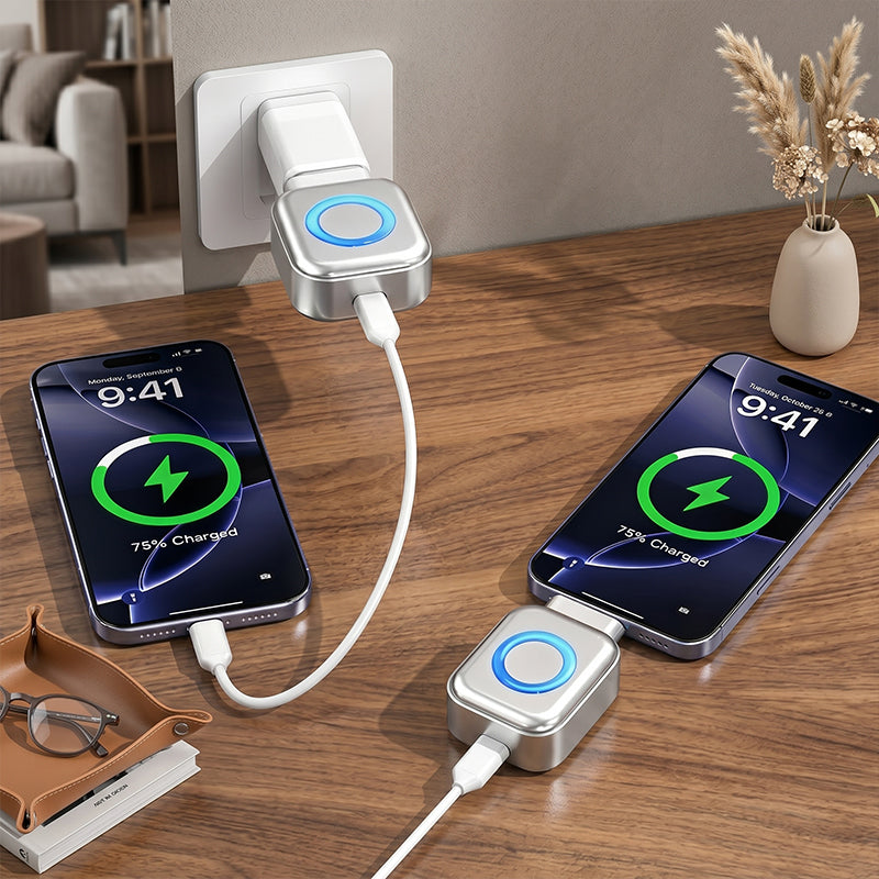 USB-C Wall Charger – 140W PD3.1, Auto Shut-Off & Smart LED Indicator