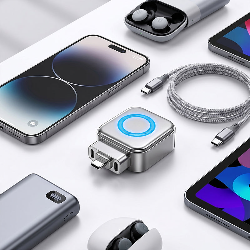 USB-C Wall Charger – 140W PD3.1, Auto Shut-Off & Smart LED Indicator