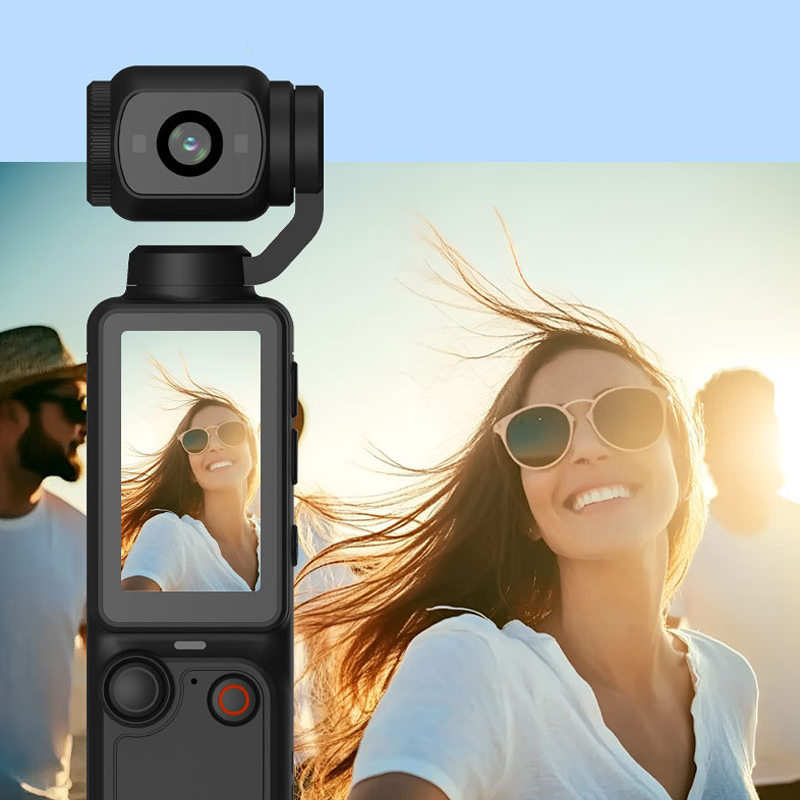 Pocket Action Camera – 1080P, 1.9-Inch Touchscreen & 170° Wide Angle