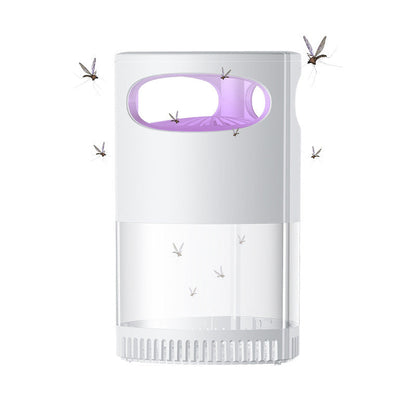 UV Mosquito Trap – Quiet Fan Suction, 360° Coverage & USB-Powered, Chemical-Free