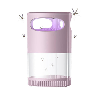 UV Mosquito Trap – Quiet Fan Suction, 360° Coverage & USB-Powered, Chemical-Free
