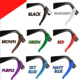 Anti-Slip Silicone Eyeglass Ear Hooks – Flexible, Universal Fit & 12 Colors