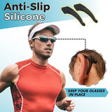 Anti-Slip Silicone Eyeglass Ear Hooks – Flexible, Universal Fit & 12 Colors