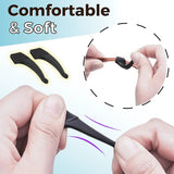 Anti-Slip Silicone Eyeglass Ear Hooks – Flexible, Universal Fit & 12 Colors