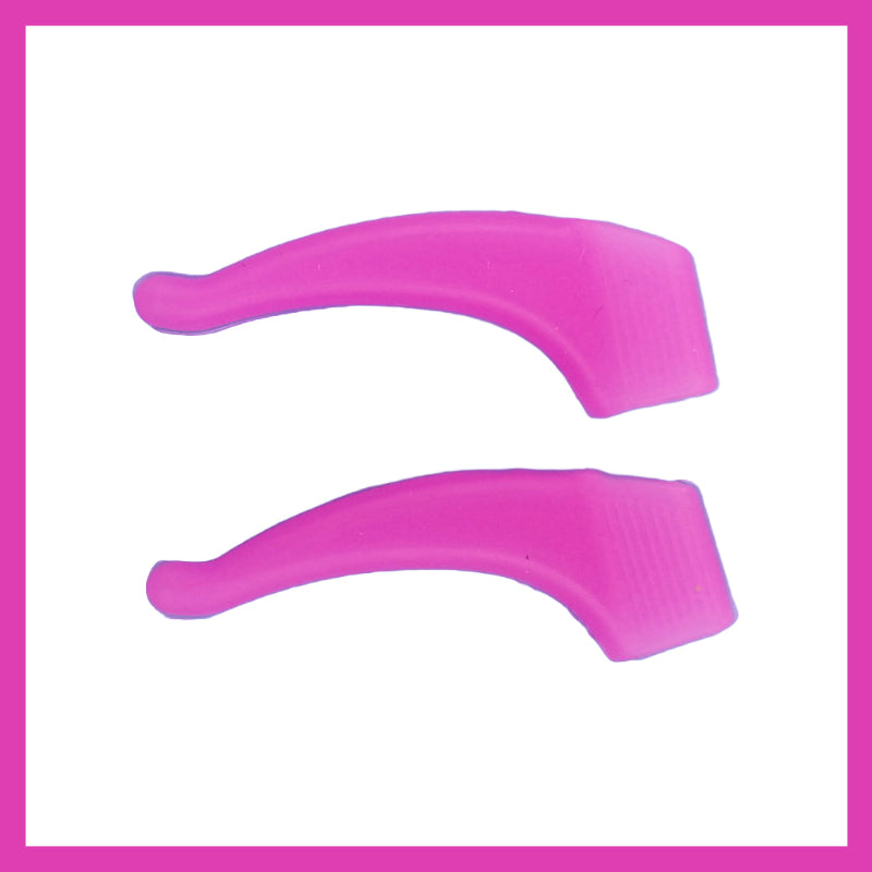 Anti-Slip Silicone Eyeglass Ear Hooks – Flexible, Universal Fit & 12 Colors