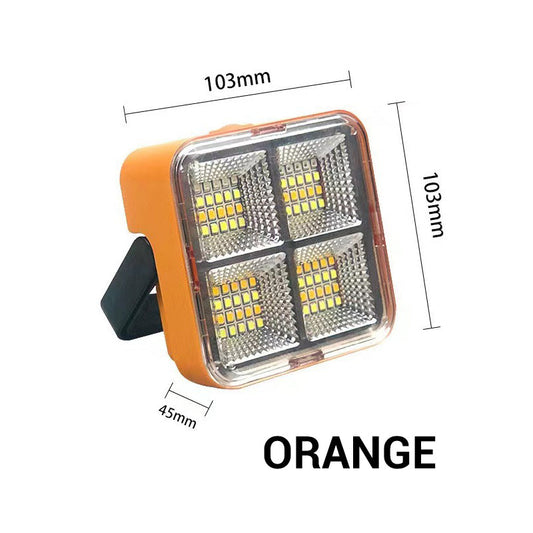 40-LED Solar Work Light – Powerbank, Magnetic Stand & IP66 Waterproof