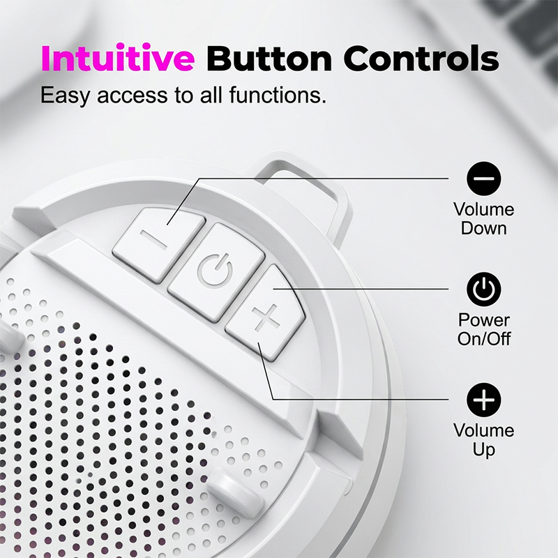 Portable Bluetooth Speaker – RGB Lighting, Built-In Phone Stand & Wireless