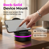 Portable Bluetooth Speaker – RGB Lighting, Built-In Phone Stand & Wireless