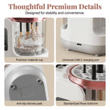 Electric Makeup Brush Cleaner – UV Light Sterilizer, 850 RPM Sonic & USB Powered