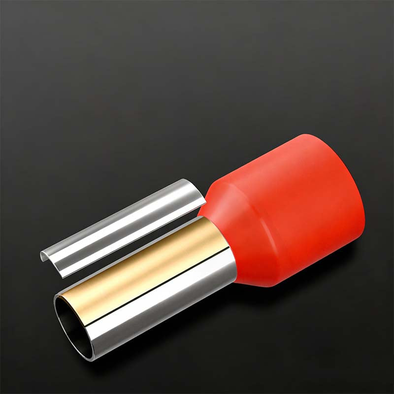 Insulated Wire Terminal Kit – Copper Core, Color-Coded & Crimping Tool