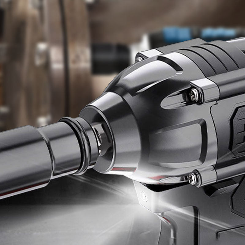 Cordless Electric Impact Wrench – 480Nm Brushless, Lithium Battery & LED Light