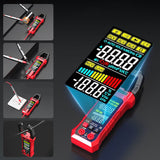 Digital Clamp Meter – 600A Auto-Range, AC/DC Voltage, NCV & LED Flashlight