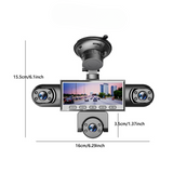 Panoramic Dash Cam – 1080p Full HD, Night Vision & 4/5-Camera System