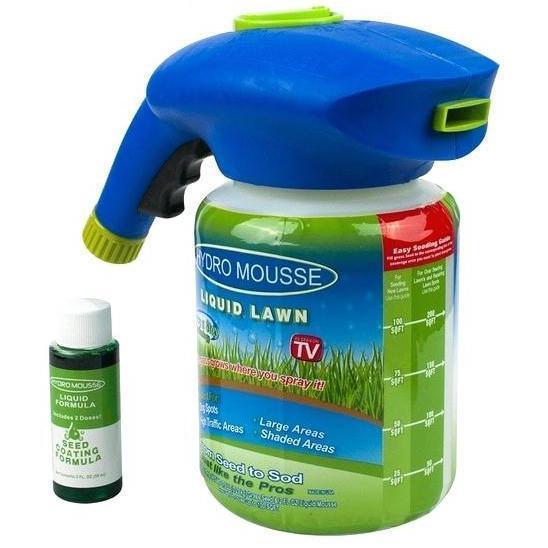 Liquid Lawn Seed Sprayer – Wide Nozzle, Garden Hose Fit & Eco-Friendly