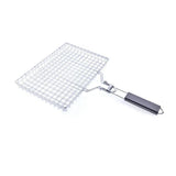 Stainless Steel Grill Basket – Non-Stick Coating, Foldable Lock & Heat-Resistant