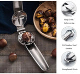 Premium Stainless Steel Chestnut Opener - Effortless Peeling Tool for Perfectly Roasted Chestnuts
