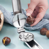 Premium Stainless Steel Chestnut Opener - Effortless Peeling Tool for Perfectly Roasted Chestnuts