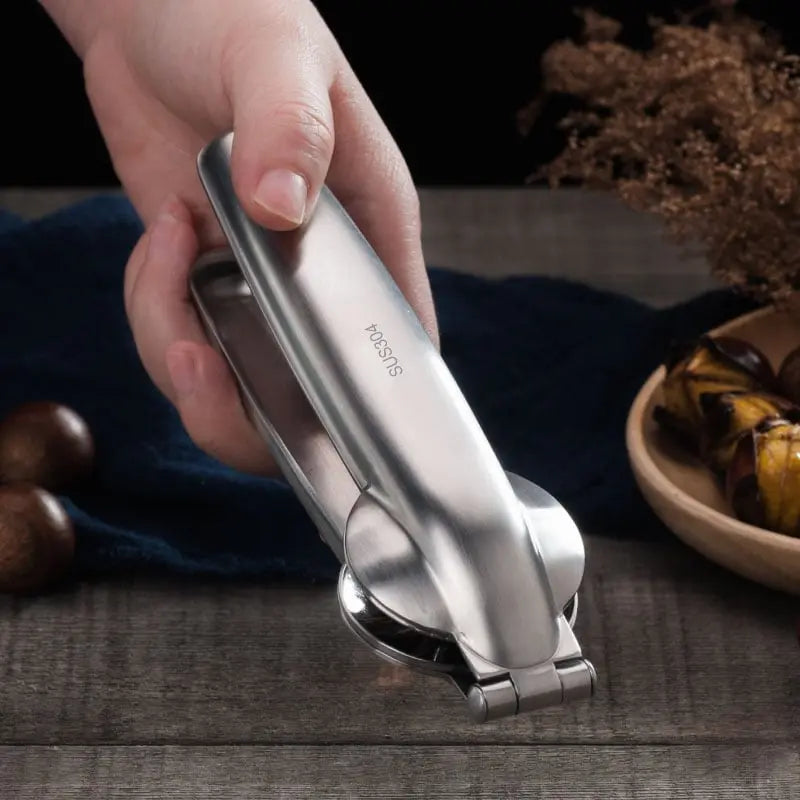 Premium Stainless Steel Chestnut Opener - Effortless Peeling Tool for Perfectly Roasted Chestnuts