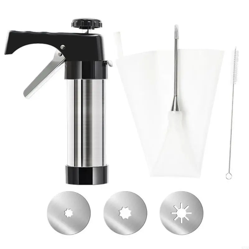 Churro Maker Press – 3 Nozzles, Aluminum Alloy & Dishwasher Safe