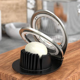 Premium Stainless Steel Egg Slicer - 3 Versatile Cutting Styles for Effortless Meal Prep!
