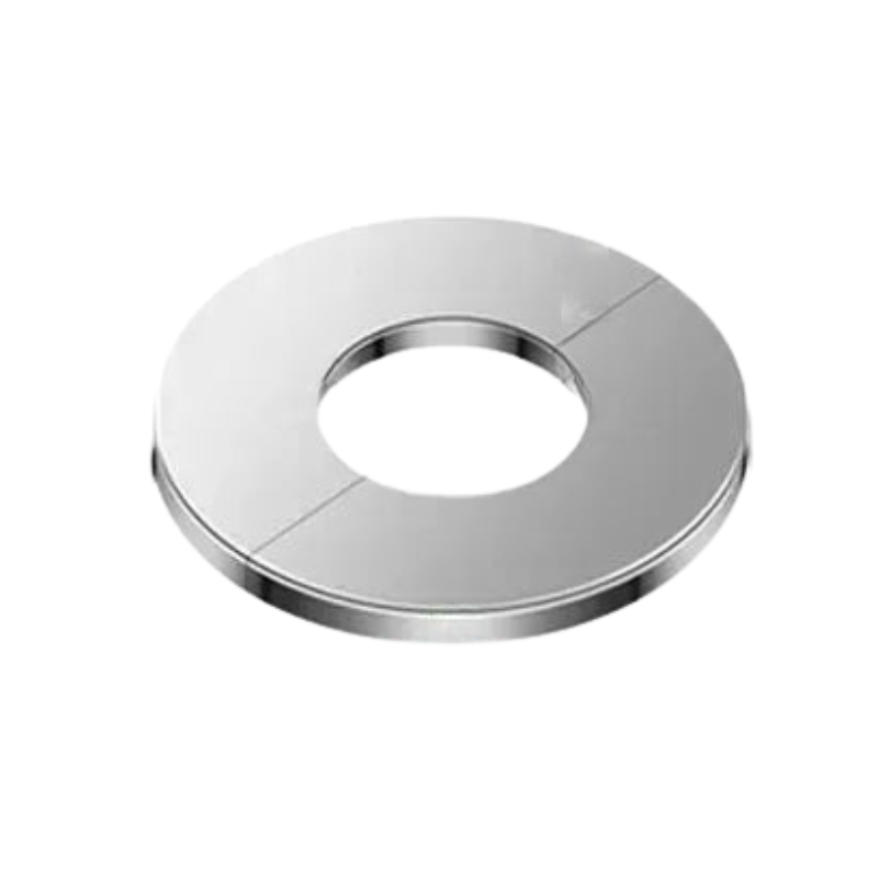 Stainless Steel Faucet Escutcheon Cover – Self-Adhesive, 21–51mm & Chrome