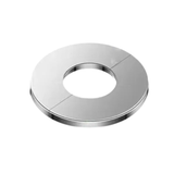 Stainless Steel Faucet Escutcheon Cover – Self-Adhesive, 21–51mm & Chrome
