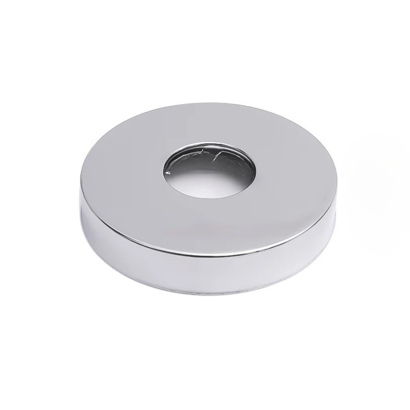 Stainless Steel Faucet Escutcheon Cover – Self-Adhesive, 21–51mm & Chrome