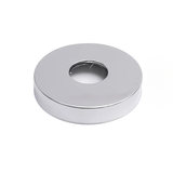 Stainless Steel Faucet Escutcheon Cover – Self-Adhesive, 21–51mm & Chrome