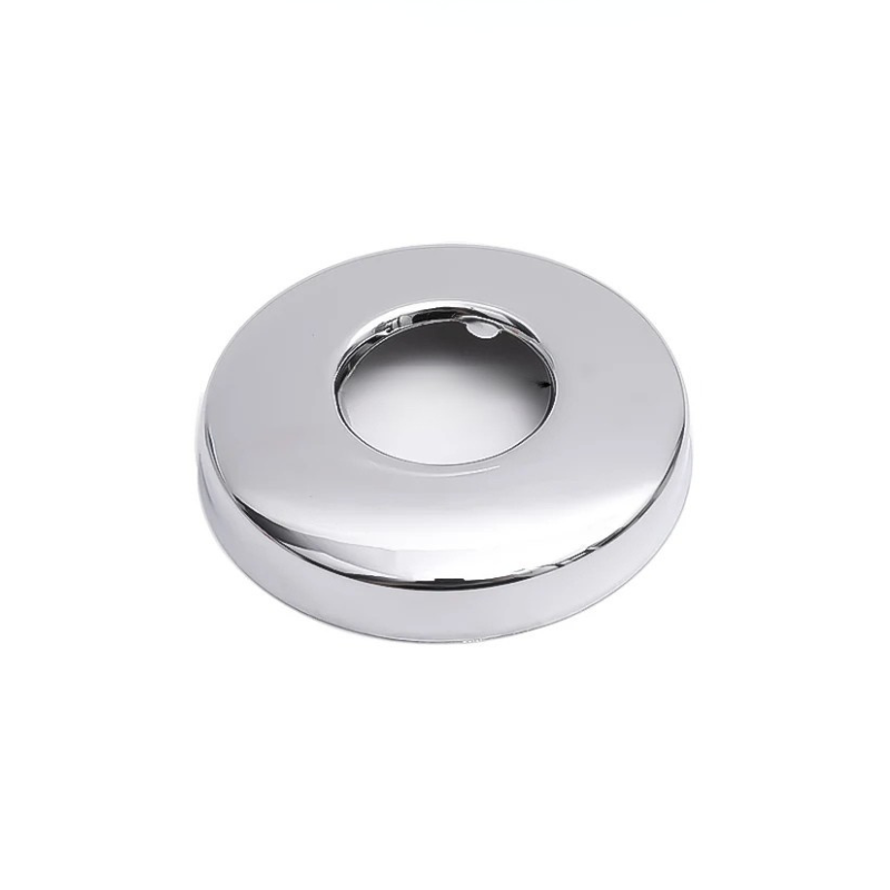 Stainless Steel Faucet Escutcheon Cover – Self-Adhesive, 21–51mm & Chrome